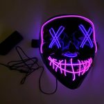 Pink Purple Light Up Mask
