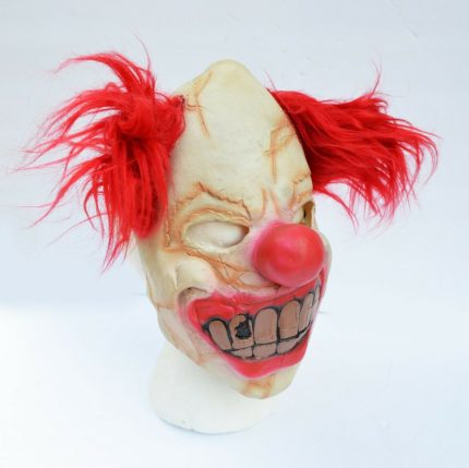 Clown Mask with Hair Crackers