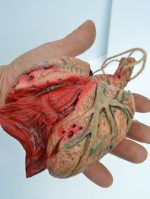 Gory Halloween Props Realistic Hanging Life Size body Heart Lungs Foot Organ - Image 11