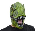 Dinosaur T-Rex Mask Green - Image 3