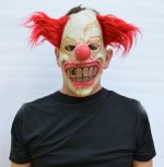 Clown Mask with Hair Crackers the Clown - Image 3