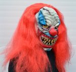 Clown Mask with Hair Stitches the Clown - Image 3