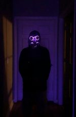 Plague Doctor Mask LED PURPLE - Image 3