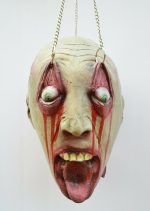 Life Size Halloween Prop Chained Head - Image 3