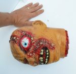 Halloween Life Size Prop Hanging bloody Head - Image 3