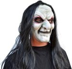 Witch Mask with Hair - Image 4