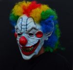 Creepy Clown Mask. Curly Moe - Image 4