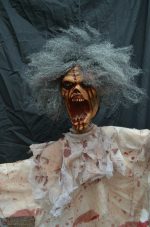 Life Size Realistic Hanging Zombie Light up Eyes and Sound - Image 5