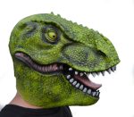 Dinosaur T-Rex Mask Green - Image 5