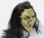 Halloween Witch Mask with Hair - Image 5