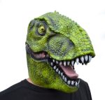 Dinosaur T-Rex Mask Green - Image 6