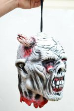Life Size Zombie Rotting Corpse Severed Head - Image 6