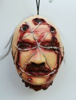 Life Size Halloween Props Barbed Wire Head - Image 6