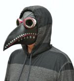 Plague Doctor Mask LED PURPLE - Image 6