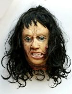 Life Size Halloween Prop Severed Woman's Head - Image 6