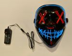 LED Purge 2 COLOR Glow Light up Mask RED WHITE - Image 7