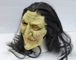 Halloween Witch Mask with Hair - Image 7