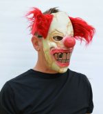 Clown Mask with Hair Crackers the Clown - Image 7