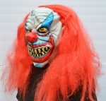 Clown Mask with Hair Stitches the Clown - Image 7