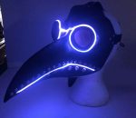 Plague Doctor Mask LED PURPLE - Image 7