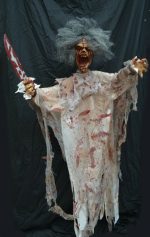 Life Size Realistic Hanging Zombie Light up Eyes and Sound - Image 8