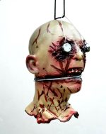Life Size Corpse Severed Head With Wire - Image 8