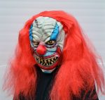 Clown Mask with Hair Stitches the Clown - Image 8