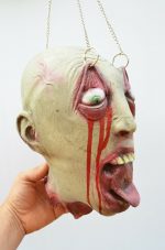 Life Size Halloween Prop Chained Head - Image 8