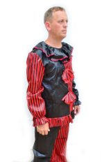 Clown Costume RED / BLACK - Image 3