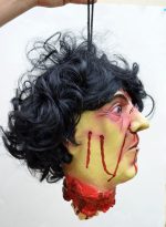 Hanging Head Gory Life with Hair