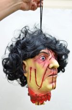 Hanging Head Gory Life like Curly Hair Prop - Image 3