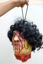 Hanging Head Gory Life like Curly Hair Prop - Image 5