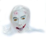 Creepy White Girl Mask - Image 5