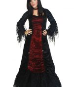 Womens Gothic Vampire Costume - Image 8