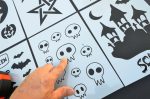 Halloween Stencils Craft Painting Airbrush Spray Paint (18 Designs) - Image 12