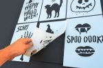 Halloween Stencils Craft Painting Airbrush Spray Paint (18 Designs) - Image 4