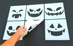 Pumpkin Jack o'Lantern Stencils Airbrush Crafts (18 PCS) - Image 3