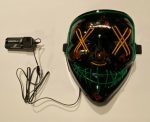 Purge EL Wire LED Glow Mask – YELLOW GREEN - Image 11