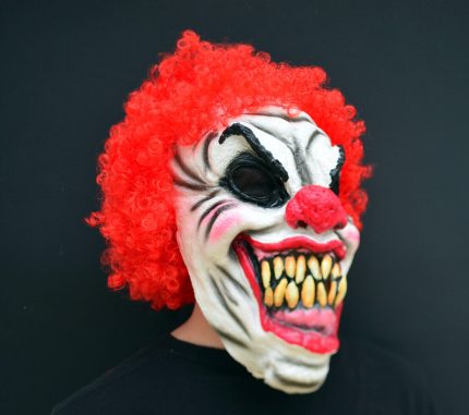 Curly RED Clown