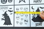 Halloween Stencils Craft Painting Airbrush Spray Paint (18 Designs) - Image 6