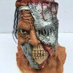 Cyborg Terminator Metal Head Mask