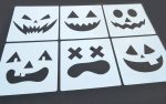 Pumpkin Jack o'Lantern Stencils Airbrush Crafts (18 PCS) - Image 7