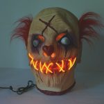 EL Wire Light up Clown Mask