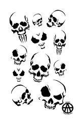 Skeleton Bones & Skulls 8Pack - Image 23