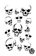 Skeleton Bones & Skulls 8Pack - Image 22