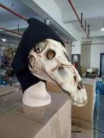 Bull Animal Horse Skull Ritual Mask - Image 2