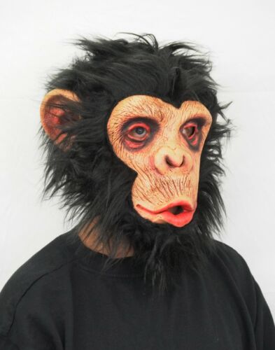 Monkey Mask with Hair