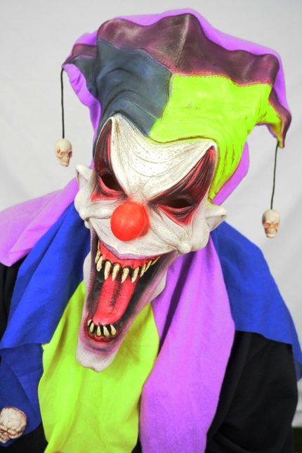 Creepy Jester Clown Masks
