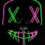 X eyes light up mask