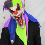 Creepy Jester Clown Mask